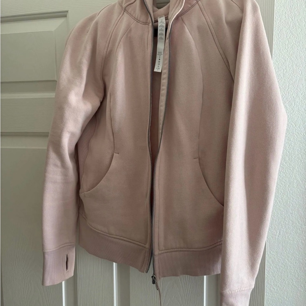 Lululemon Athletica Blush Full Zip Scuba